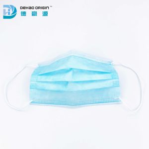 Antibacterial Blue Breathable Disposable Face Masks