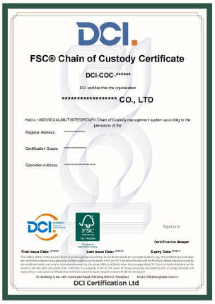 Foshan green sunny box Co.，Ltd Certifications