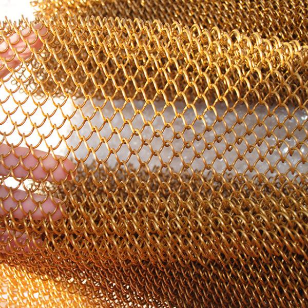 Quality Diamond Shape Decorative Metal Mesh wholesale