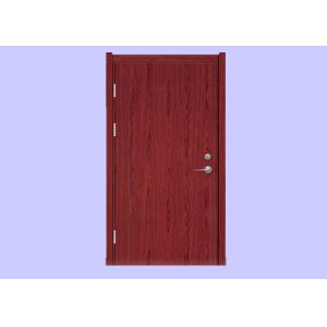 30/60 mins 40/50/55 mm Right Hand Red Single Swing Wood Grain Fire Door With