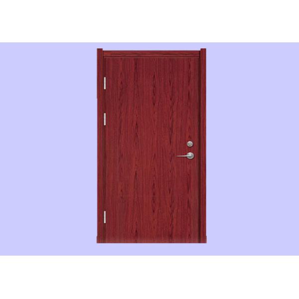 30/60 mins 40/50/55 mm Right Hand Red Single Swing Wood Grain Fire Door With