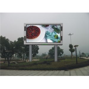 1R1G1B P8mm Outdoor Fixed LED Display , Led Billboard Screen Easy Maintenance