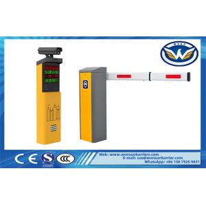 OEM Traffic Barrier Gate With License Plate Recognition Security System