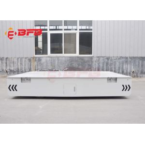 30T Steerable Heavy Duty Mold Transfer Cart On Cement Floor