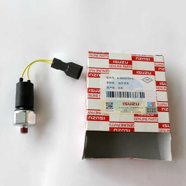 8-98249724-0 Original Parts Oil Pressure Switch Sensor 8982497240 for Isuzu 6HK1