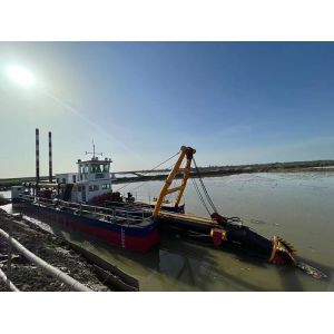 WN250 Sand Pump Powerful Cutting Suction Dredger 16kw Rexroth For Waterway
