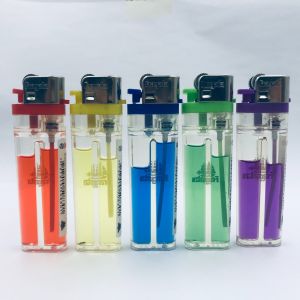 80*23.7*11.8mm Disposable/Refillable Cigarette Lighter Dy-016 with MSDS