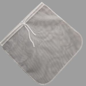 China Food Grade 25 50 Microns Nylon Polyester Liquid Filter Bag For Grain Brewing on sale