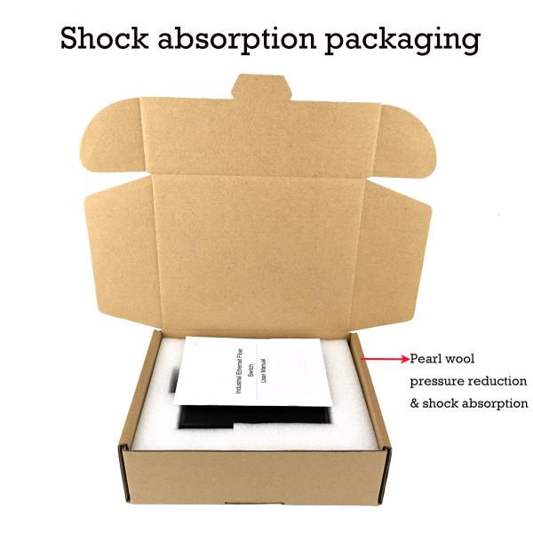 Industrial Ethernet Media Converter SFP Fiber 10/100Mbps Unmanaged Rugged Case