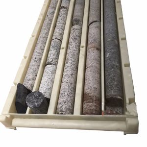 Mining Drilling Logging Plastic Core Storage Trays with Lids Tags
