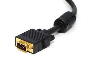 Cheap Gold Plated VGA Cable 28AWG Tinned Copper Conductor HD 15 PIN Male To Male for sale