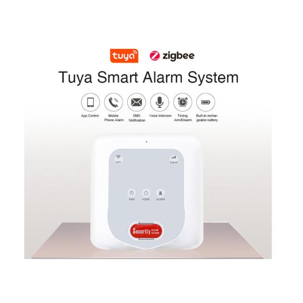 Home Anti Burglar Wireless Security Alarm System WIFI GSM Compatible With Zigbee