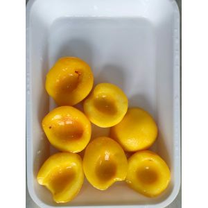 China Private Label Acceptable Canned Yellow Peach With Grade A And 14-17% Brix on sale