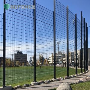 358 Anti Climb Pvc Coated Fence Boundary Wall Grill Design Clear View