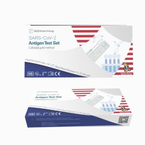 iiLO CE Rapid Antigen Swab Test Kit Nasopharyngeal 1 Test/Box