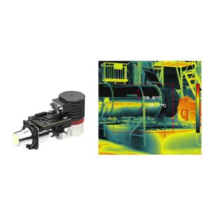 320x256 Optical Gas Imaging MWIR Cooled Infrared Detector 30um