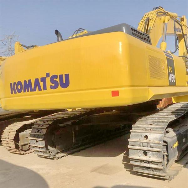 Shanghai Used 45 Ton Komatsu PC450-7 Crawler Excavator Digger with 2886 Working Hours
