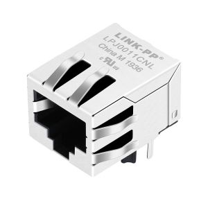 Cheap JKM-0010NL , LPJ0011CNL RJ45 1x10/100M 8P8C Connector Lan Magnetics Jack for sale