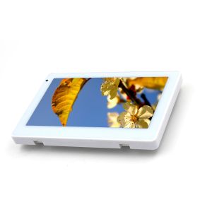 Glass Wall Mount Octa Core NFC Reader 7'' Tablet With Ethernet RJ45 For Time