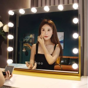 Illuminated Lighted Small Hollywood Mirror 12x Magnifying