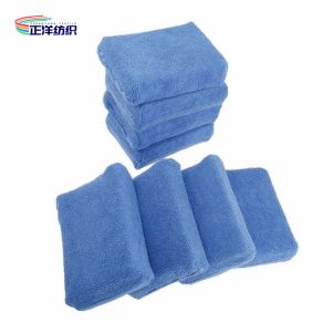 25x15x3cm Microfibre Applicator Pads 60G Blue Hand Wax Applicator