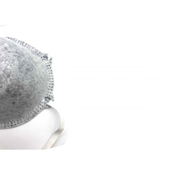 Cup Shape Activated Carbon Dust Mask Convenient Reduce Organic Odor