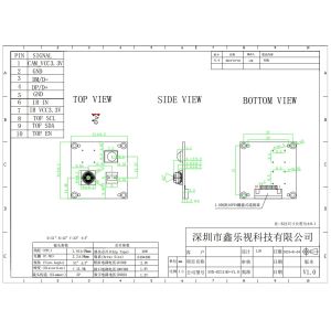 USB Camera Module With 30FPS 640*480 Fixed Focus And BF20A6 1/10 Inch CMOS