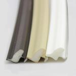 Soundproof PU Foam Seal Strips Cladding Type Bevel Edge For Doors And Window
