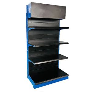 Cheap Factory Customized Color Size Innovative Product steel single side rack for supermarket shop exhibit shelf for sale