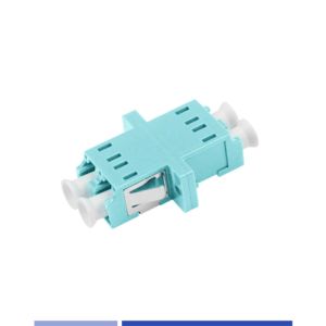 OM3 LC UPC Fiber Connector Duplex High Speed Industrial For Date Transfer