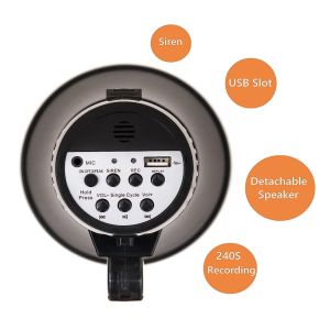 25W Wireless Battery Powered Megaphone