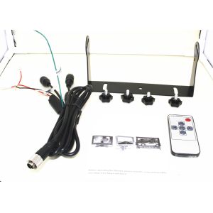 Car Display 1024x600 5W Rear View Camera Monitor MDVR