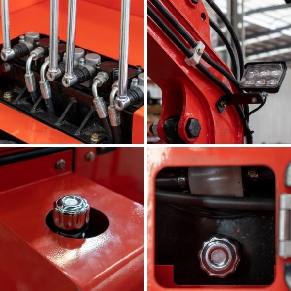 1.5 Tone Sturdy Mini Crawler Excavator Imported brand Engine