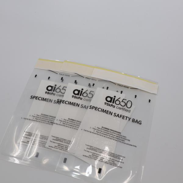 Quality Customized Lab Biochemical Specimen Bag Self Adhesive Seal Medical wholesale