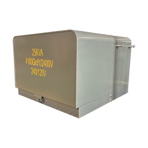 Oil Immersed Distribution 25Kva Single Phase Pad Mounted Transformer Step Down