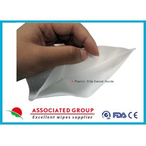 Arc Shape Exfoliating Bath Gloves For Patients Small Dot Ultra Thick