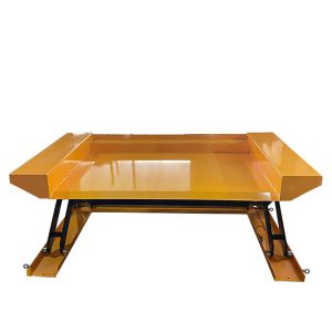 1000kg Hydraulic Low Profile Lift Tables Electric Zero Type Max Height 810mm