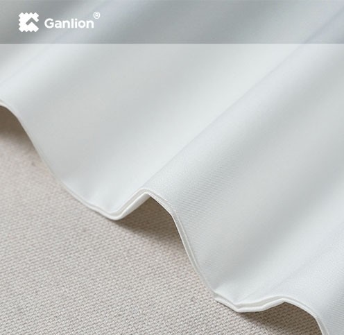 Bleach White 250GSM Cotton Poly Spandex Industrial Washing Fabric Twill 3/1