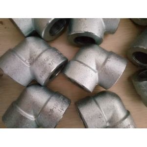 ASTM A105 Galvanized 90 degree Forged Pipe Fittings 3/4 Inch Elbow
