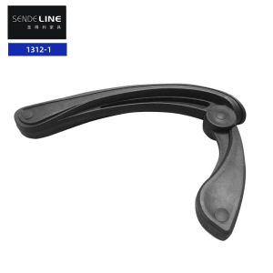 Nylon Plastic Retractable Armrest Reclining Function Armrest Office Chair