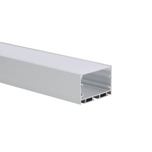 LED Strip Aluminium Casing With W50mm*H35mm LED Channel Diffuser