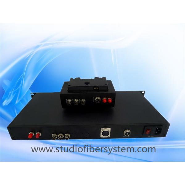 Quality JVC studio camera fiber system (JM-EFP-J4) with3g-sdi&tally&genlock&remote&intercom over fiber for Remote OB VAN system wholesale