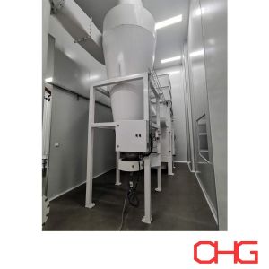 China Cyclone Recovery System for Spray Booth Powder Coating Equipment Professional PLC Control Unit on sale