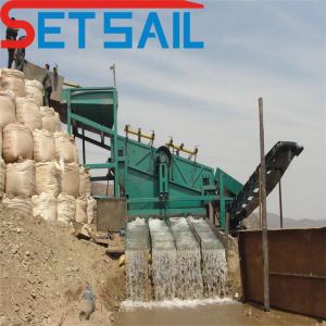 50-500 Ton Capacity Performance Land Mining Machinery for Iron Powder Water Flow