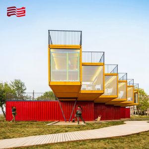Technique Welding Container House with Multiple Stacks Designed to Your