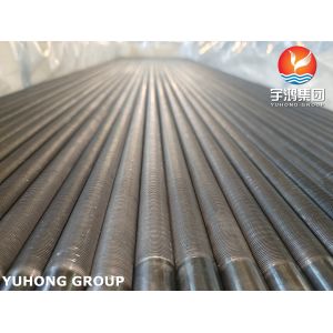 Carbon Steel Tube A333 GR.1 Low Fin Tube For Evaporators and Chillers