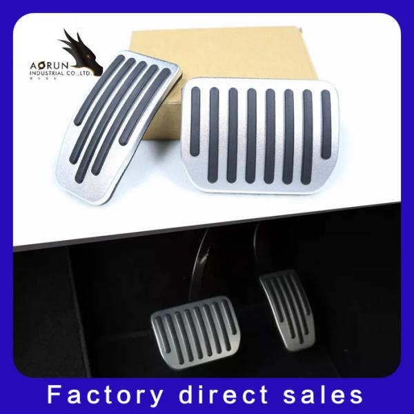 Accessories Aluminum Alloy Accelerator Brake Rest Pedal Car Foot Pedal Pads For