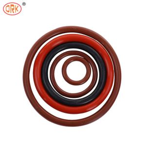 NBR 90 Shore AEM Pump Rubber Seal O Ring Customized Color EPDM FKM Elastomer