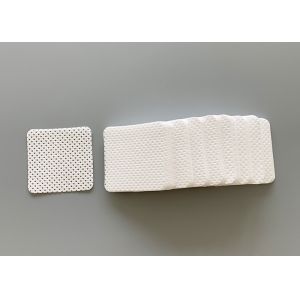 Soft Nail Polish Remover Wipes Highly Absorbent White Plain Color 60gsm Weight