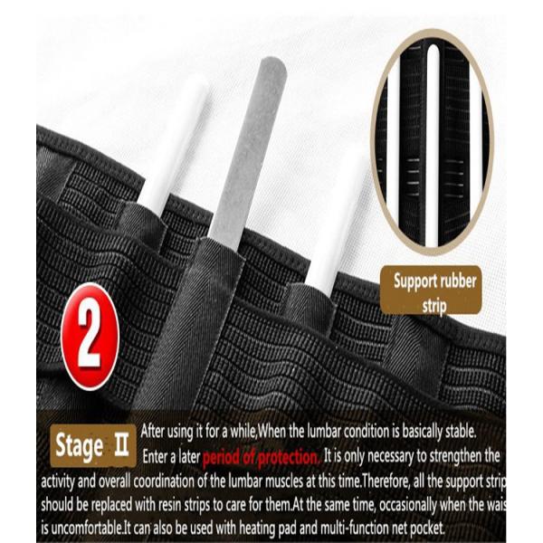Durable Adjustable Waist Support Belt / Waist Pain Relief Belt S M L XL Size